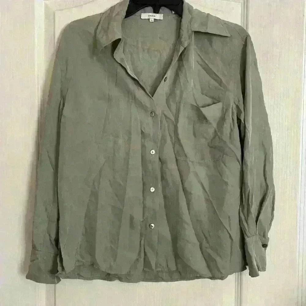 Vince button down shirt